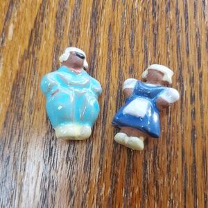 Clay Dutch Milkmaid Pins